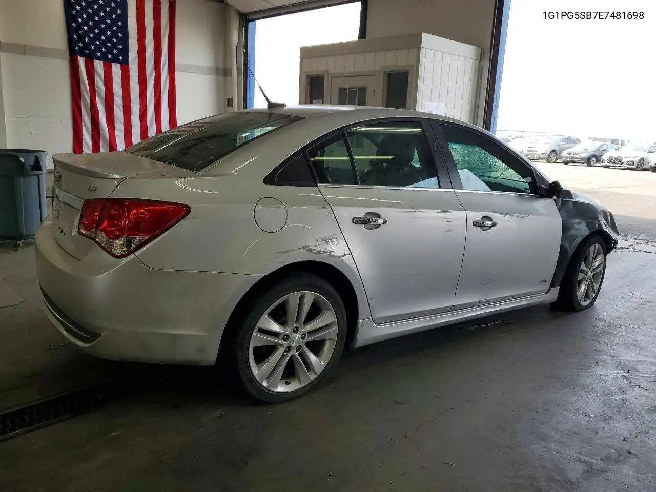 2014 Chevrolet Cruze Ltz VIN: 1G1PG5SB7E7481698 Lot: 61748806