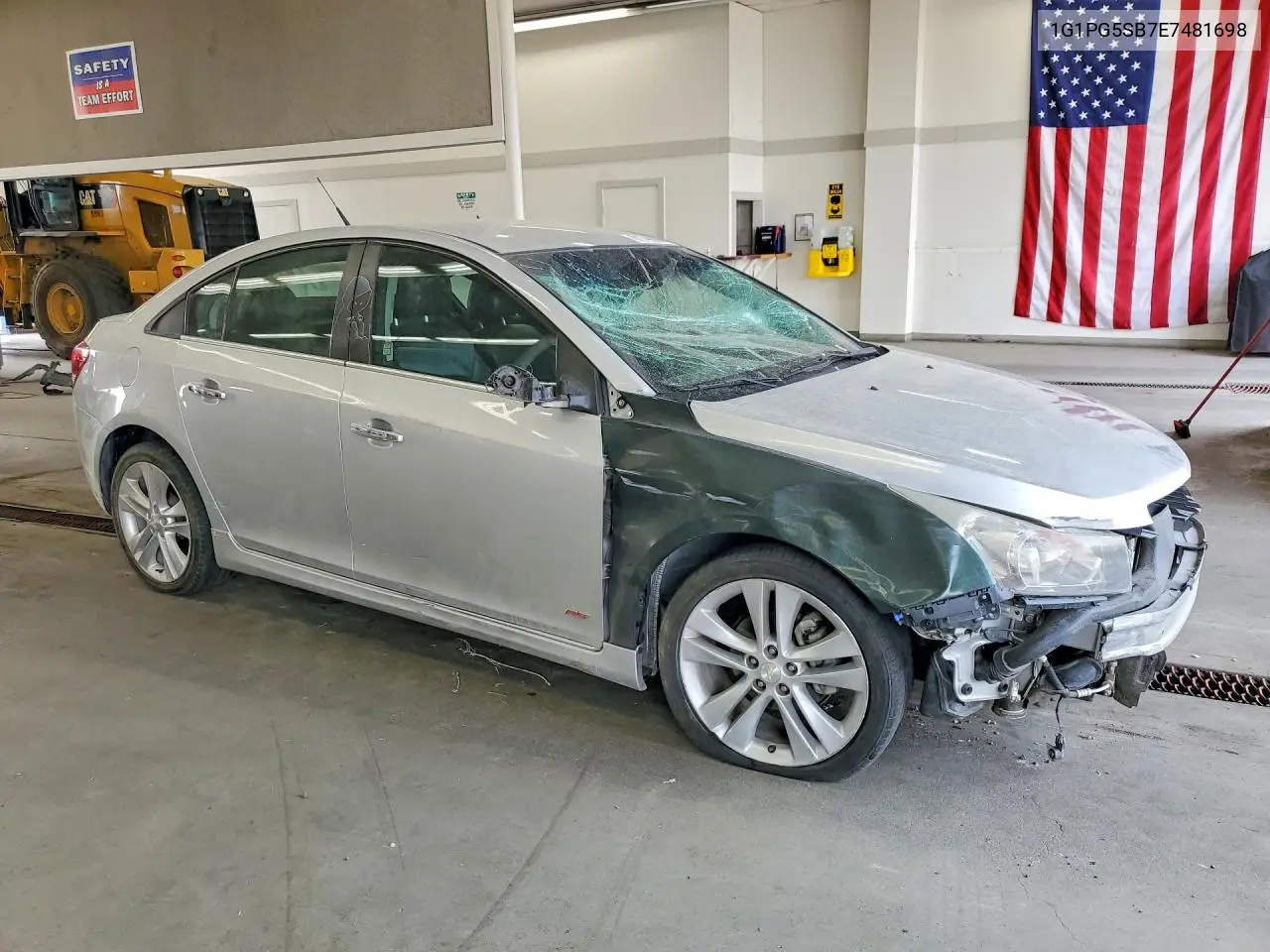 2014 Chevrolet Cruze Ltz VIN: 1G1PG5SB7E7481698 Lot: 61748806