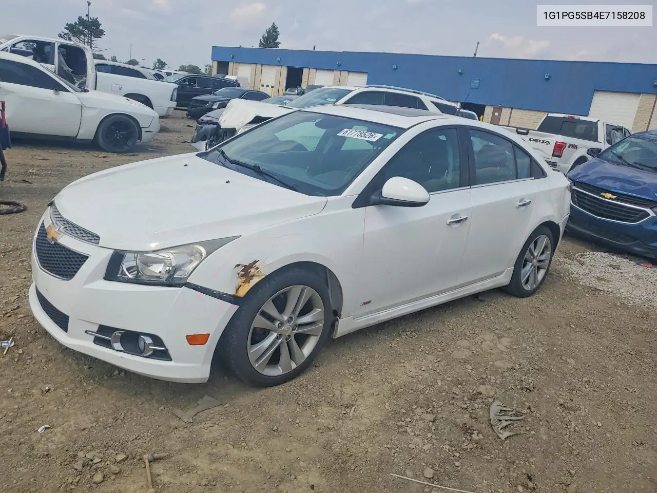 2014 Chevrolet Cruze Ltz VIN: 1G1PG5SB4E7158208 Lot: 61778526