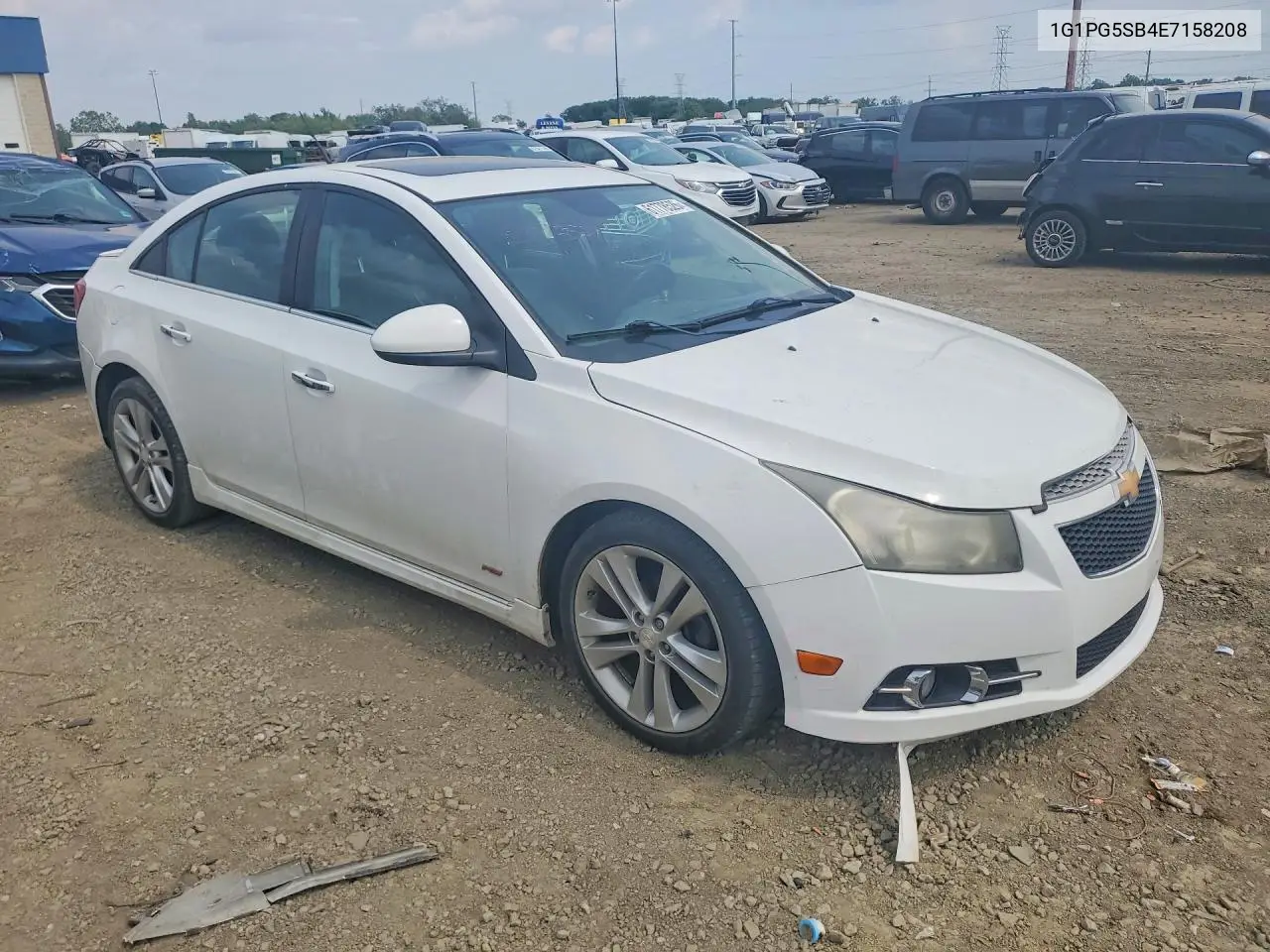 2014 Chevrolet Cruze Ltz VIN: 1G1PG5SB4E7158208 Lot: 61778526