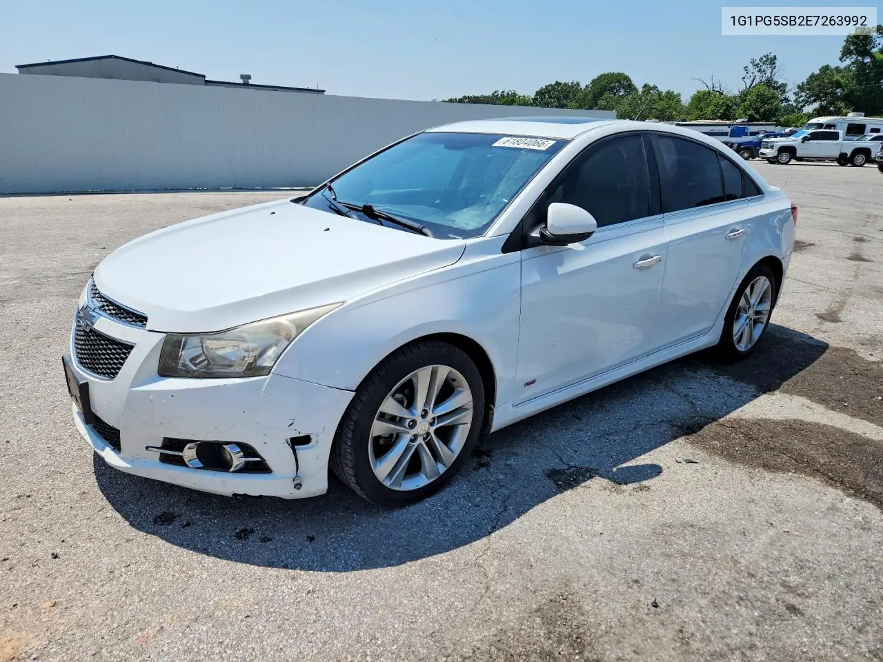 1G1PG5SB2E7263992 2014 Chevrolet Cruze Ltz