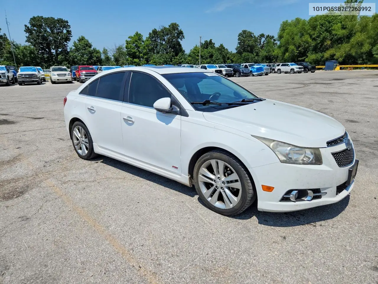 1G1PG5SB2E7263992 2014 Chevrolet Cruze Ltz