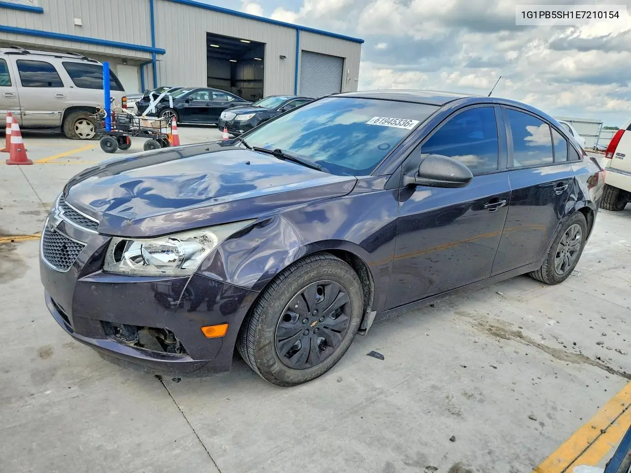2014 Chevrolet Cruze Ls VIN: 1G1PB5SH1E7210154 Lot: 61945336