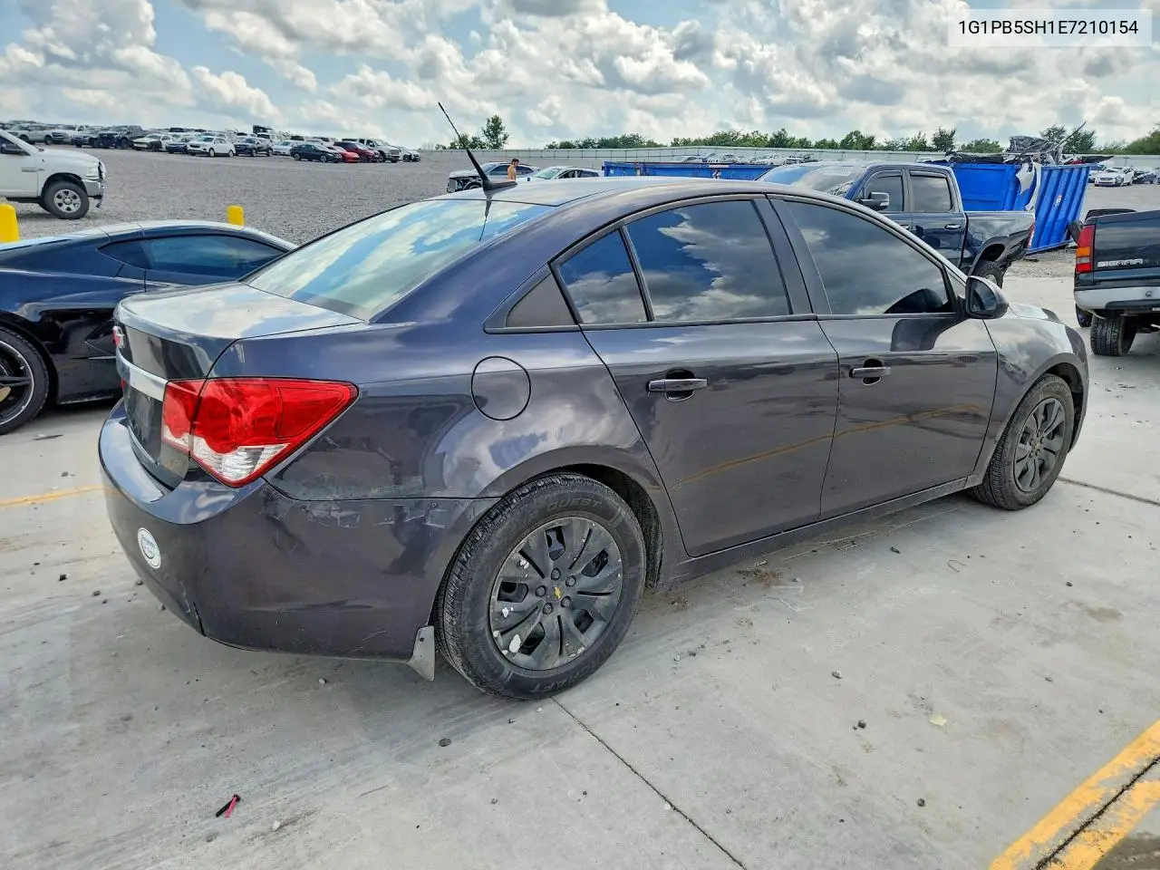 2014 Chevrolet Cruze Ls VIN: 1G1PB5SH1E7210154 Lot: 61945336