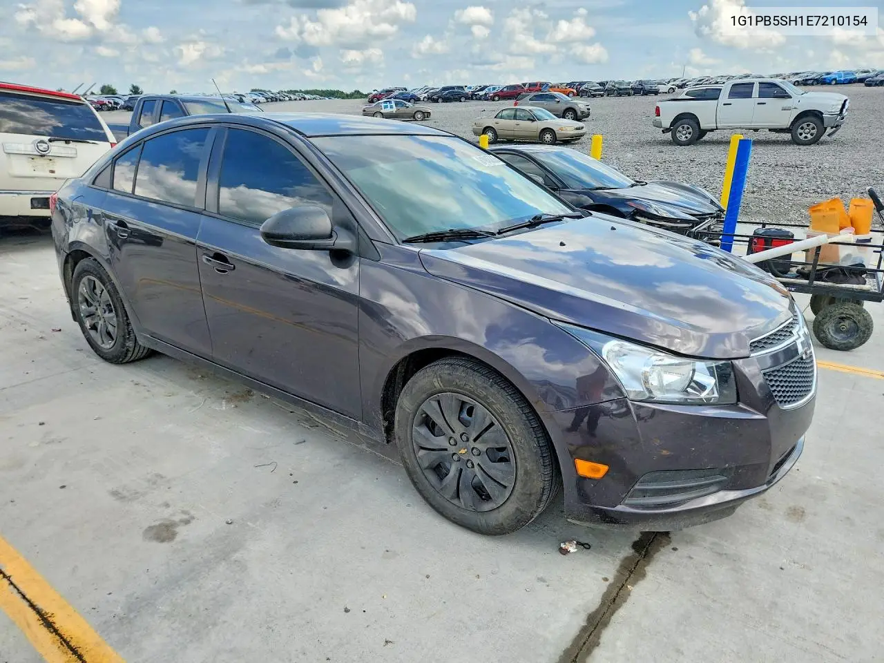2014 Chevrolet Cruze Ls VIN: 1G1PB5SH1E7210154 Lot: 61945336