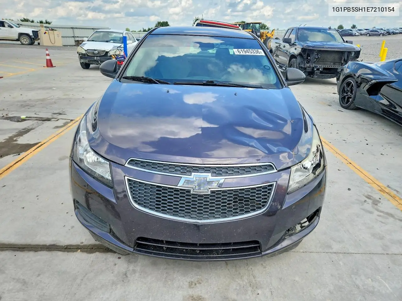 2014 Chevrolet Cruze Ls VIN: 1G1PB5SH1E7210154 Lot: 61945336