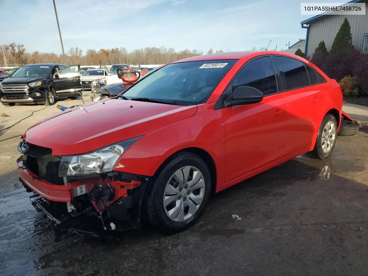1G1PA5SH6E7458726 2014 Chevrolet Cruze Ls