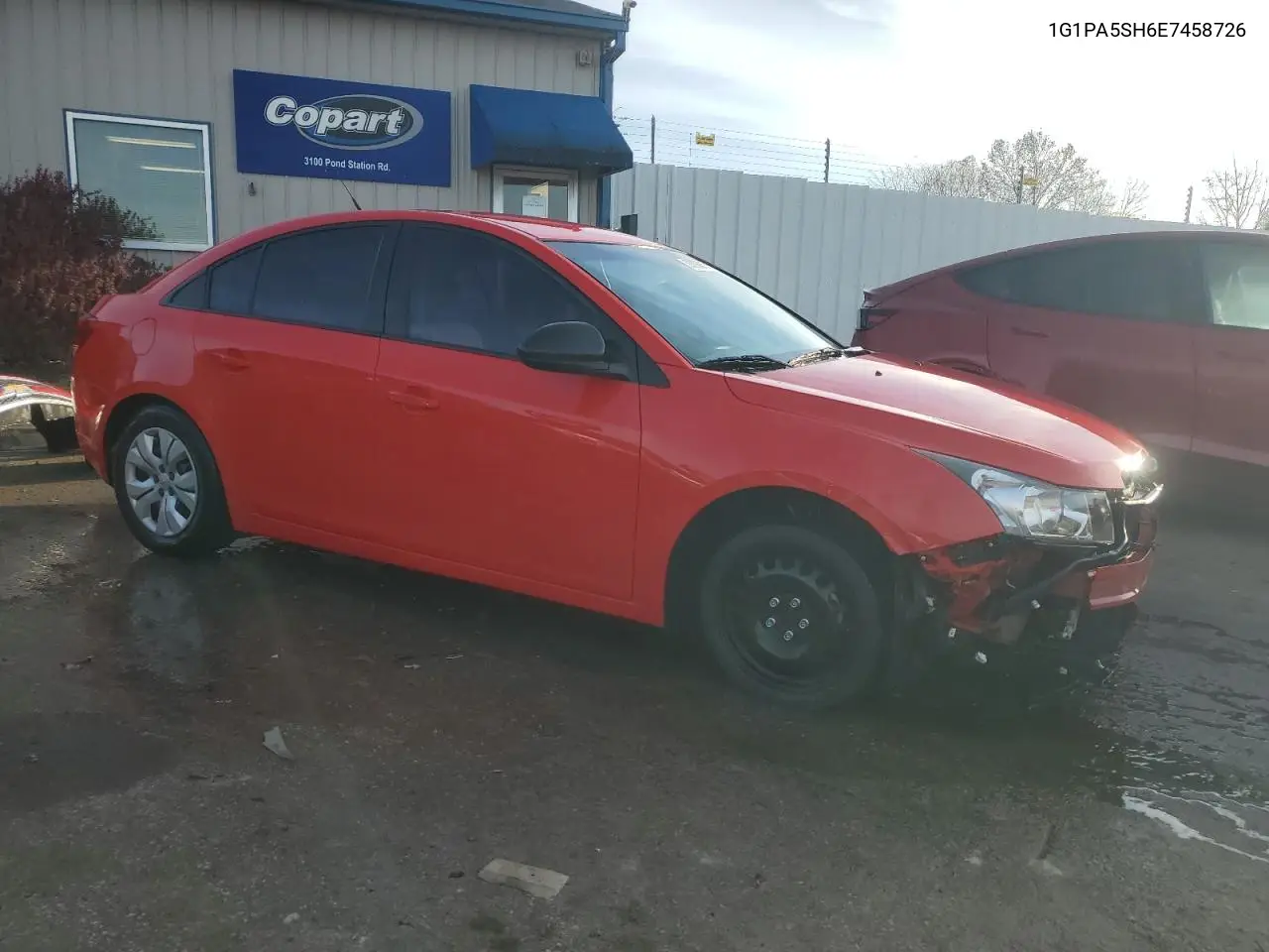 1G1PA5SH6E7458726 2014 Chevrolet Cruze Ls