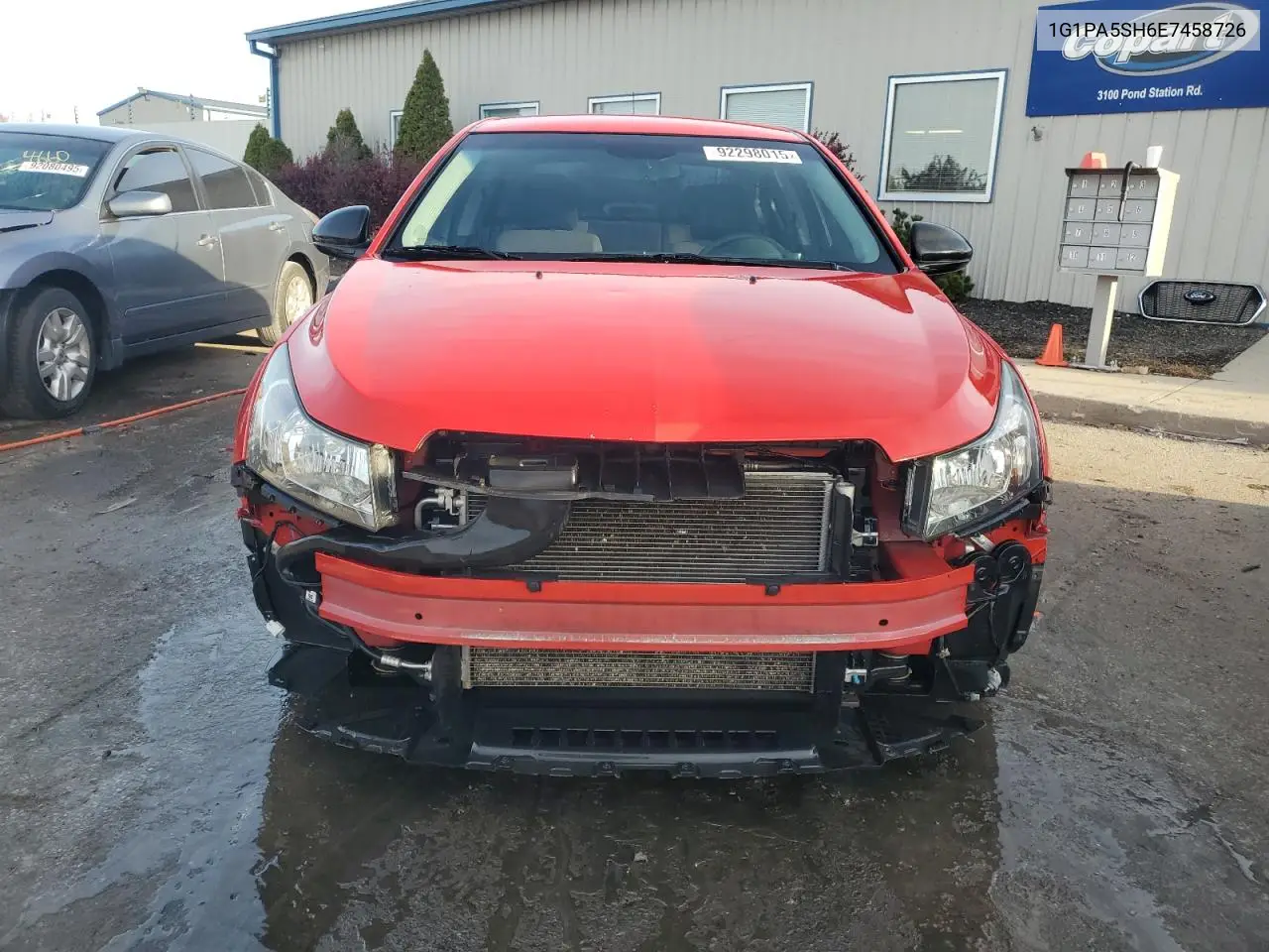 1G1PA5SH6E7458726 2014 Chevrolet Cruze Ls