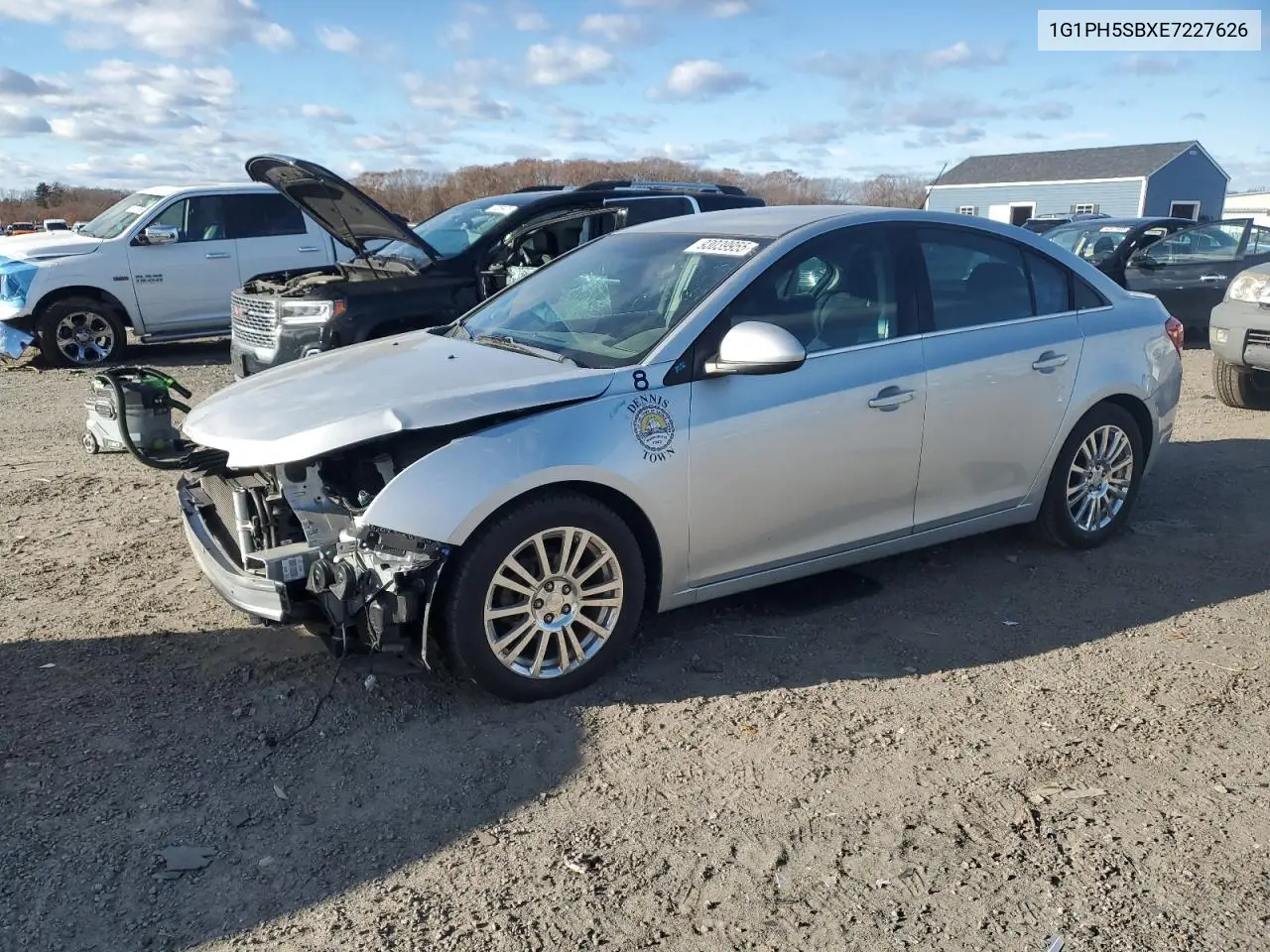 1G1PH5SBXE7227626 2014 Chevrolet Cruze Eco