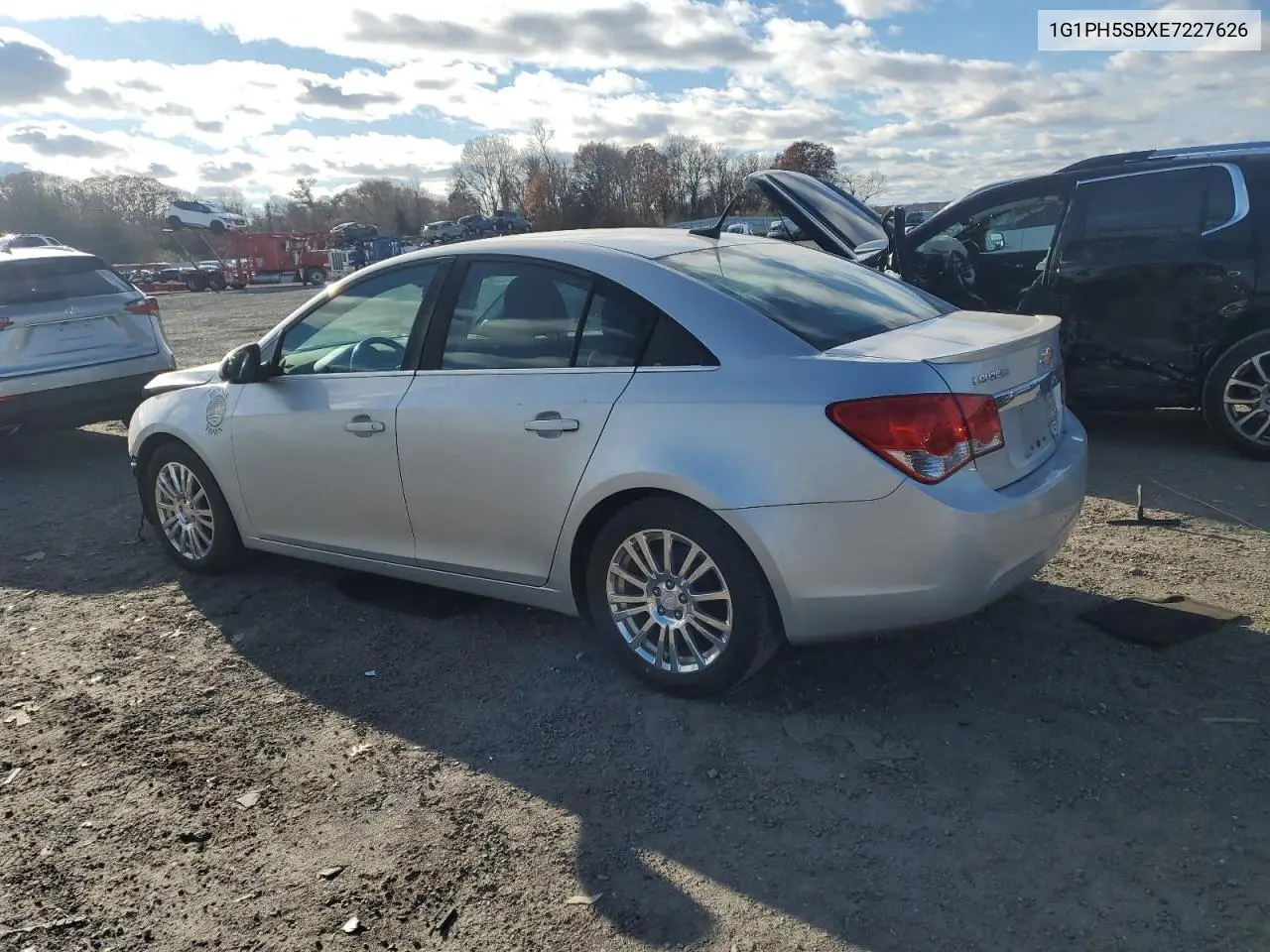 1G1PH5SBXE7227626 2014 Chevrolet Cruze Eco