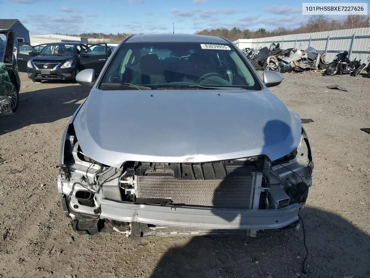 1G1PH5SBXE7227626 2014 Chevrolet Cruze Eco
