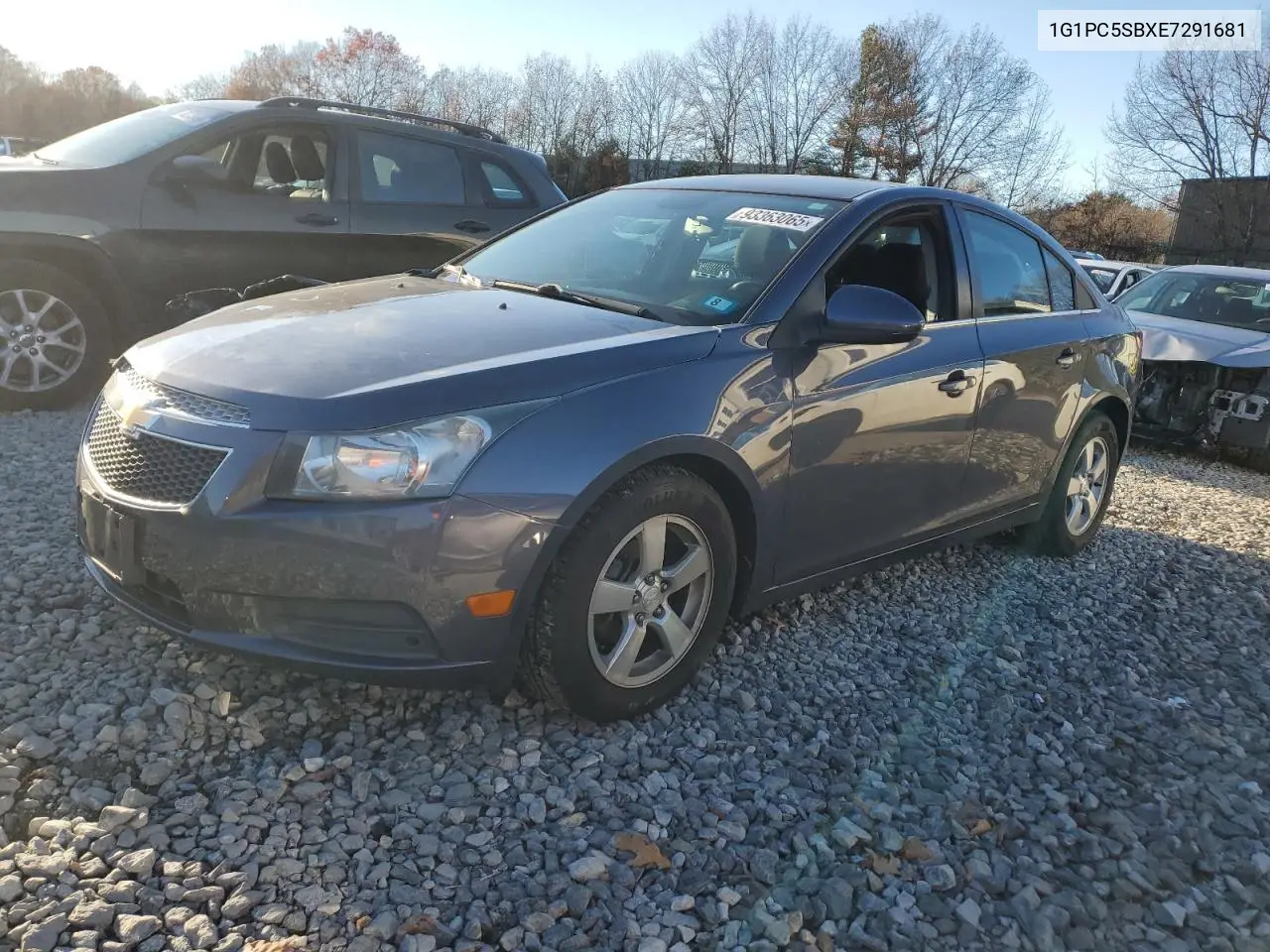 1G1PC5SBXE7291681 2014 Chevrolet Cruze Lt