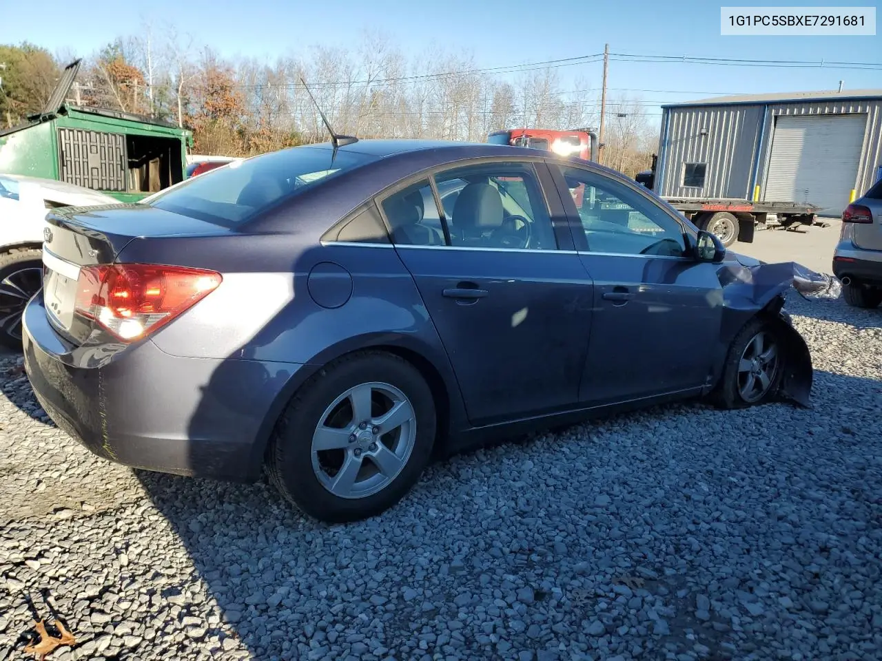 1G1PC5SBXE7291681 2014 Chevrolet Cruze Lt
