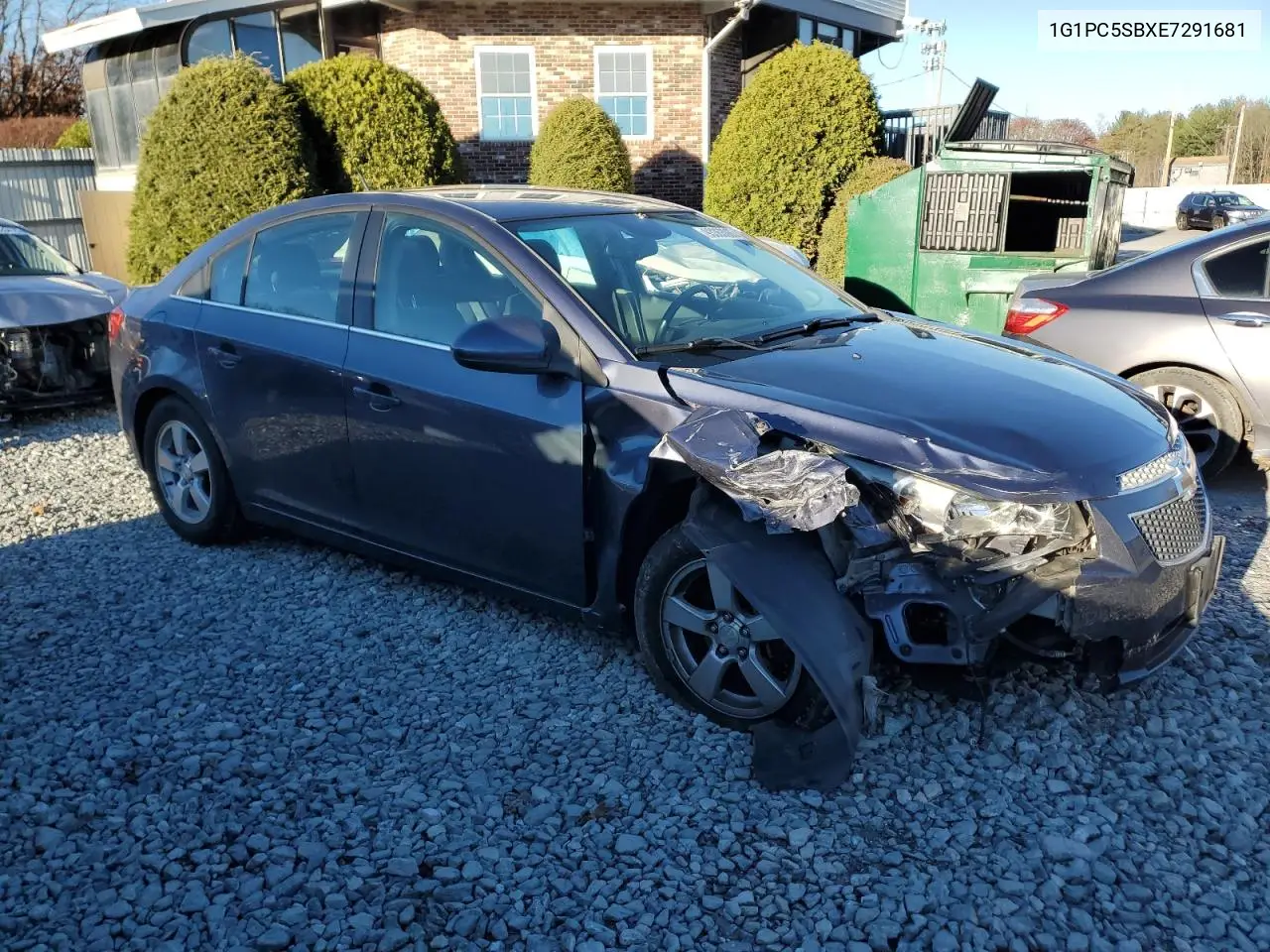 1G1PC5SBXE7291681 2014 Chevrolet Cruze Lt