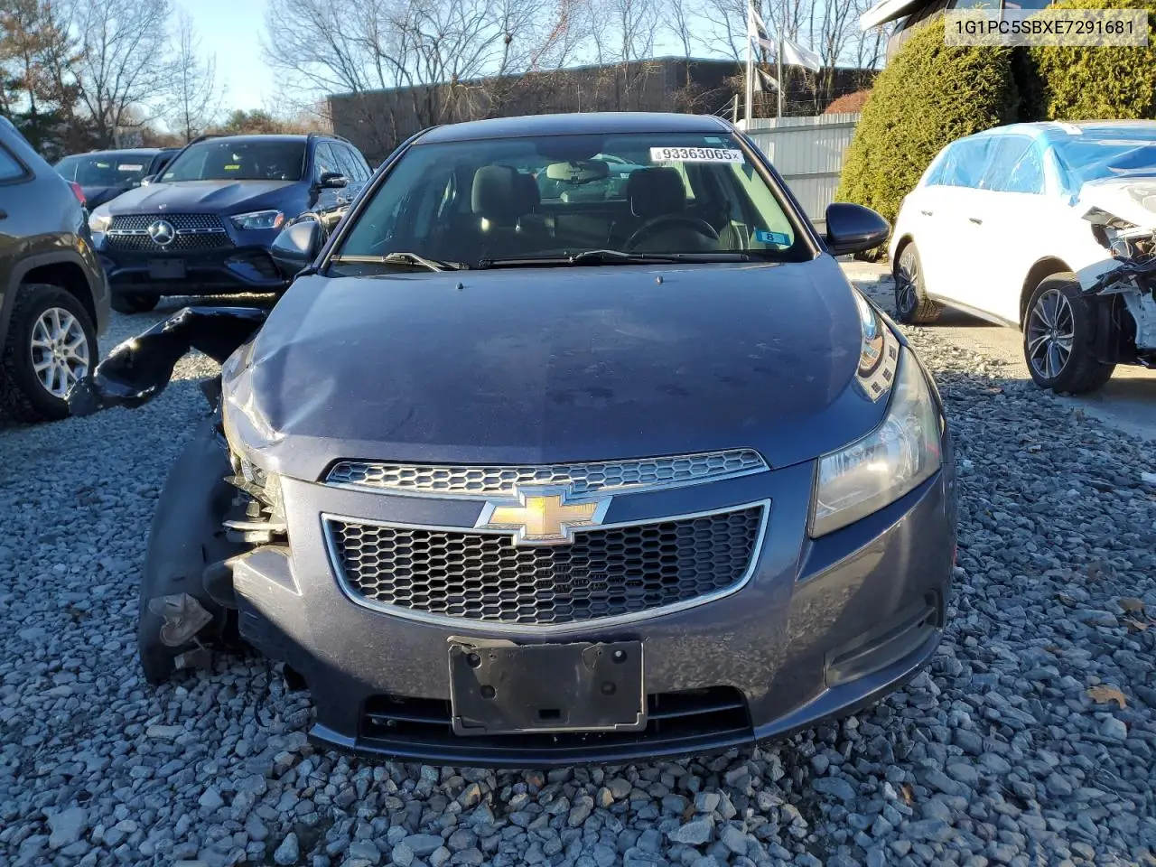 1G1PC5SBXE7291681 2014 Chevrolet Cruze Lt