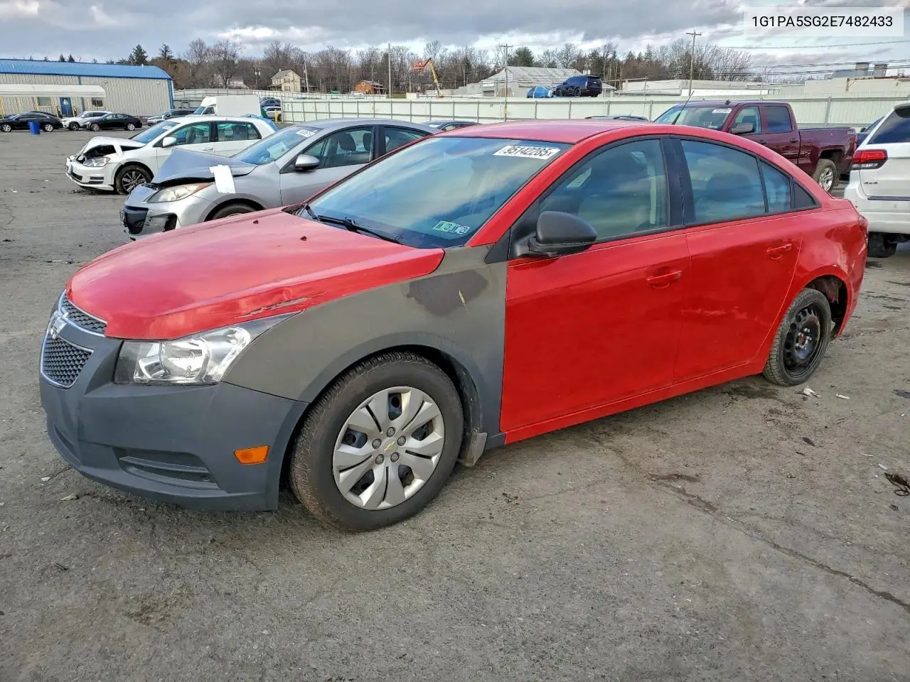 1G1PA5SG2E7482433 2014 Chevrolet Cruze