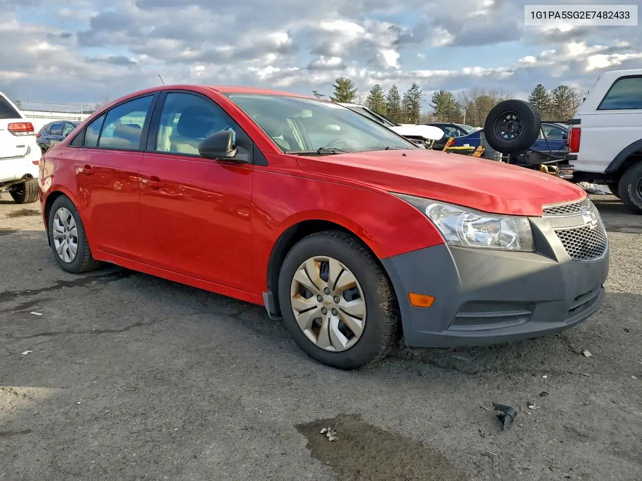 1G1PA5SG2E7482433 2014 Chevrolet Cruze