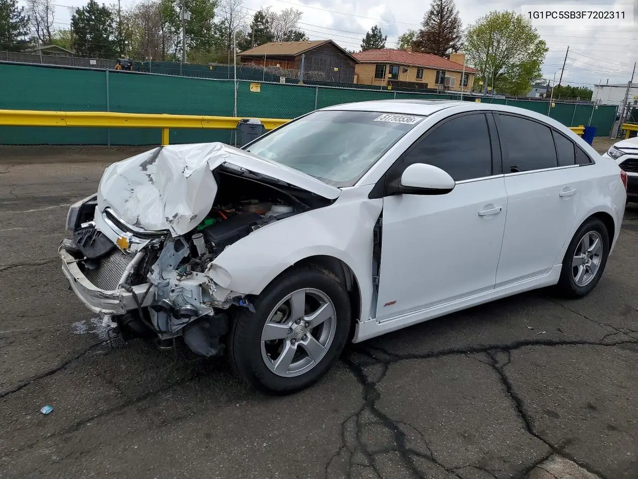 1G1PC5SB3F7202311 2015 Chevrolet Cruze Lt