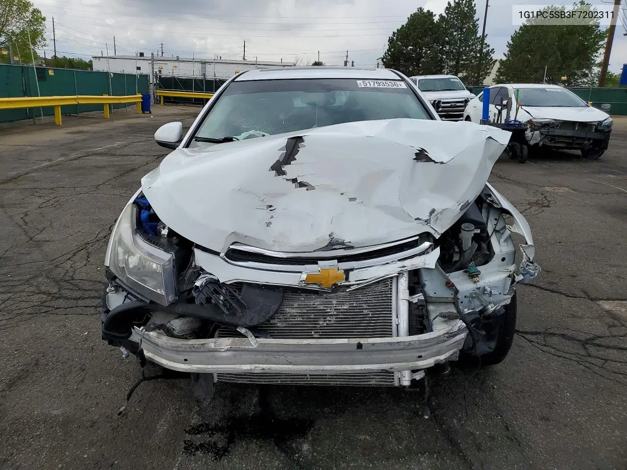 1G1PC5SB3F7202311 2015 Chevrolet Cruze Lt