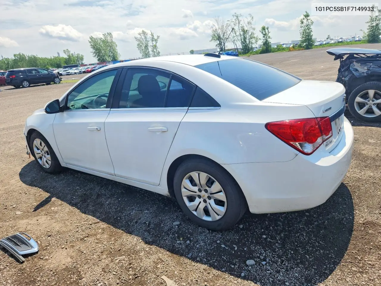 2015 Chevrolet Cruze Lt VIN: 1G1PC5SB1F7149933 Lot: 59384226