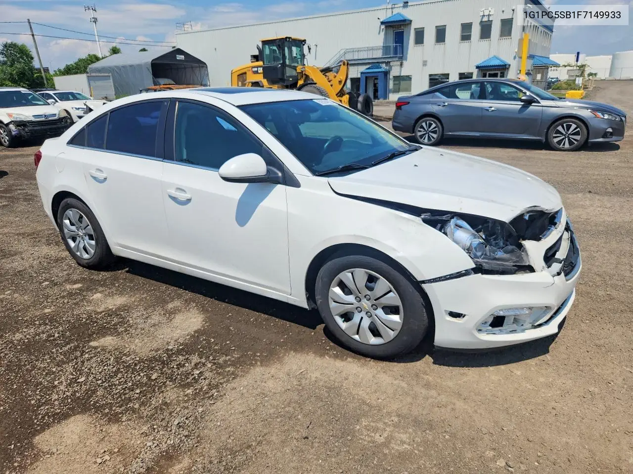 2015 Chevrolet Cruze Lt VIN: 1G1PC5SB1F7149933 Lot: 59384226