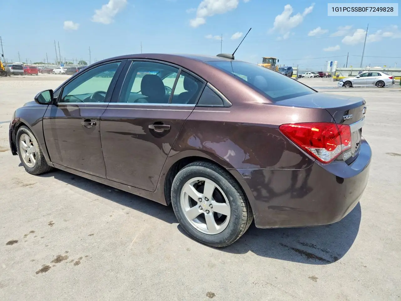 2015 Chevrolet Cruze Lt VIN: 1G1PC5SB0F7249828 Lot: 61781206