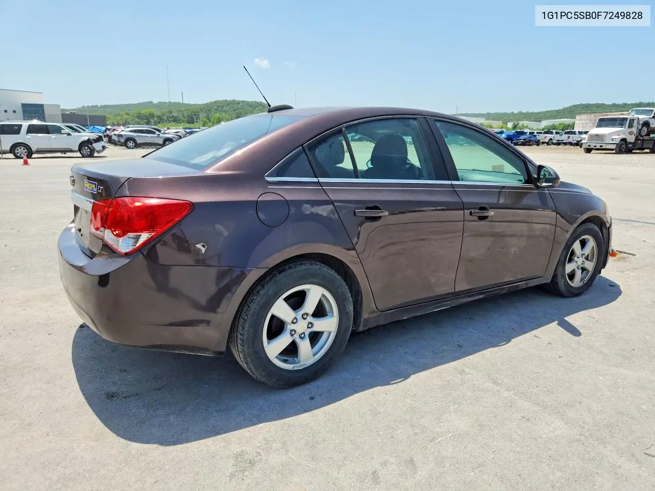 2015 Chevrolet Cruze Lt VIN: 1G1PC5SB0F7249828 Lot: 61781206