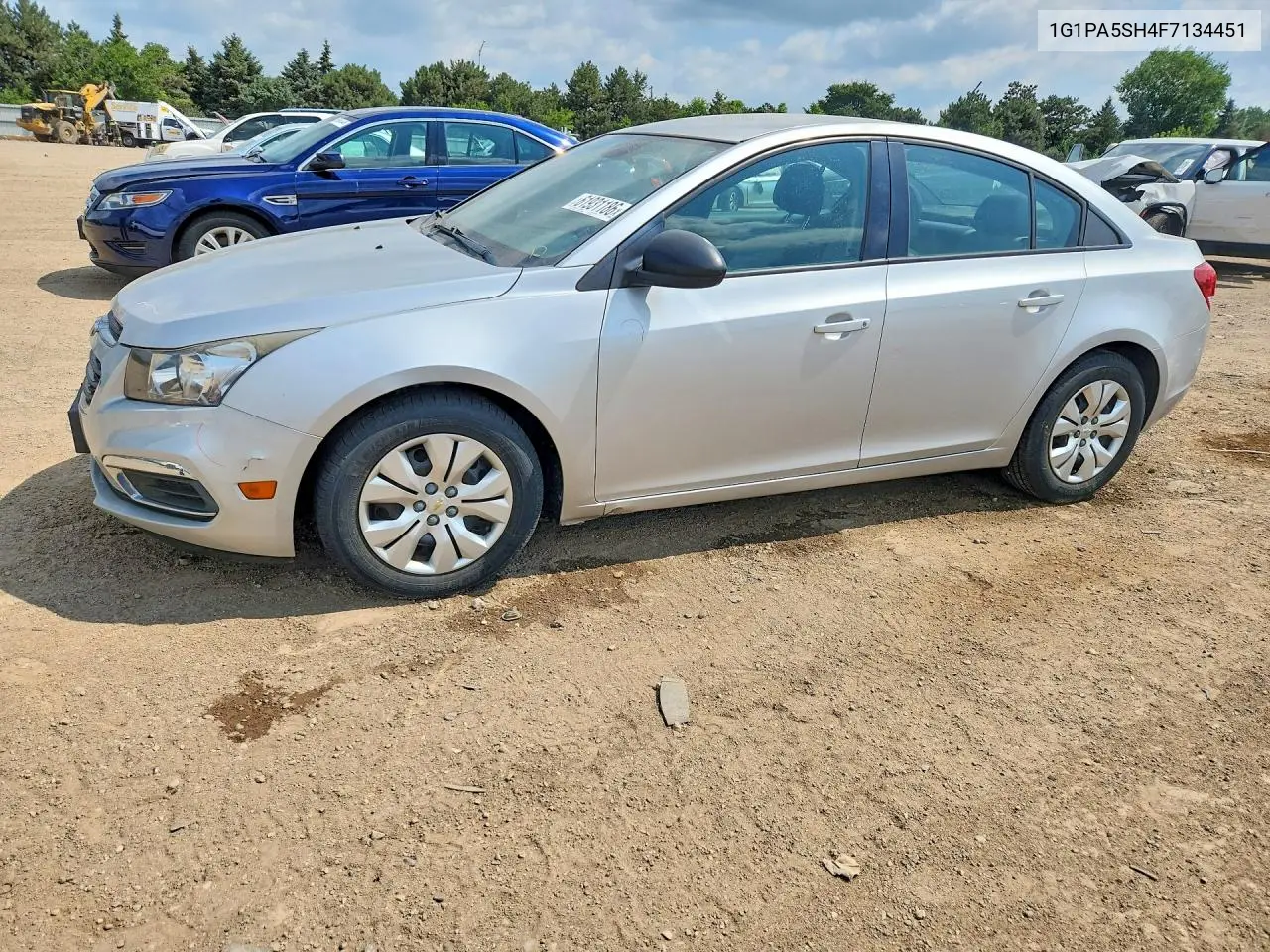 2015 Chevrolet Cruze Ls VIN: 1G1PA5SH4F7134451 Lot: 61931186