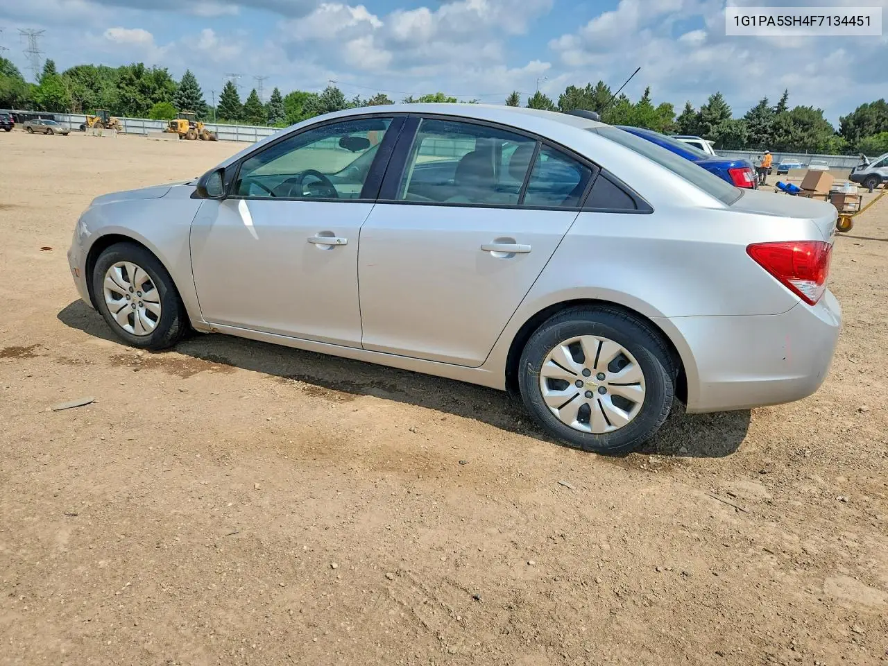 2015 Chevrolet Cruze Ls VIN: 1G1PA5SH4F7134451 Lot: 61931186