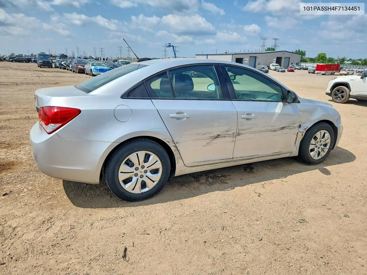 2015 Chevrolet Cruze Ls VIN: 1G1PA5SH4F7134451 Lot: 61931186