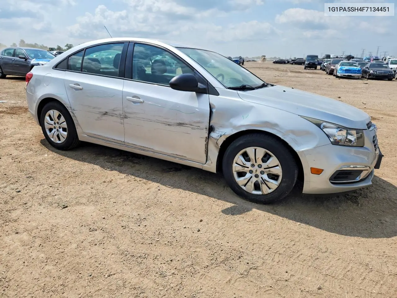 2015 Chevrolet Cruze Ls VIN: 1G1PA5SH4F7134451 Lot: 61931186