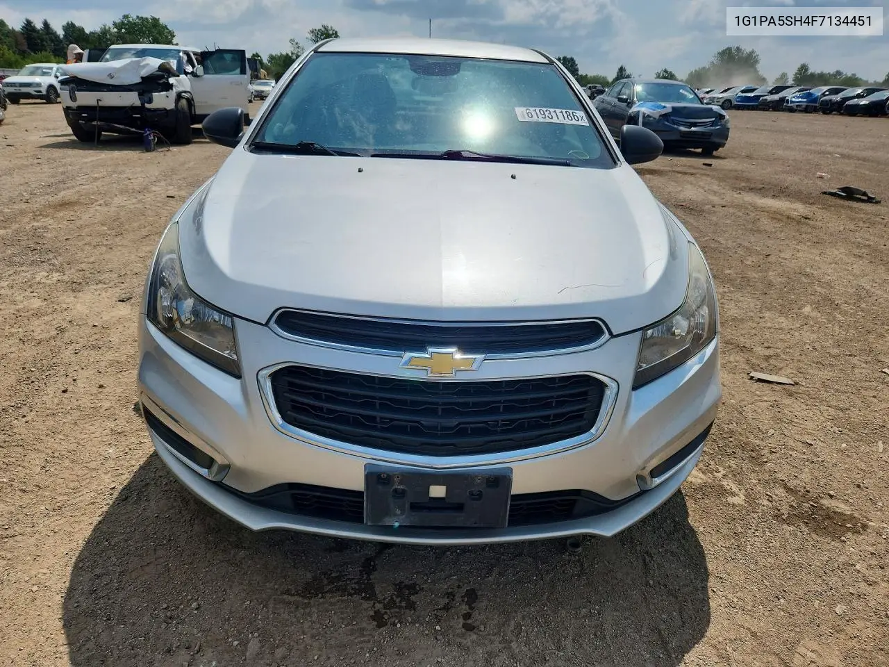 2015 Chevrolet Cruze Ls VIN: 1G1PA5SH4F7134451 Lot: 61931186