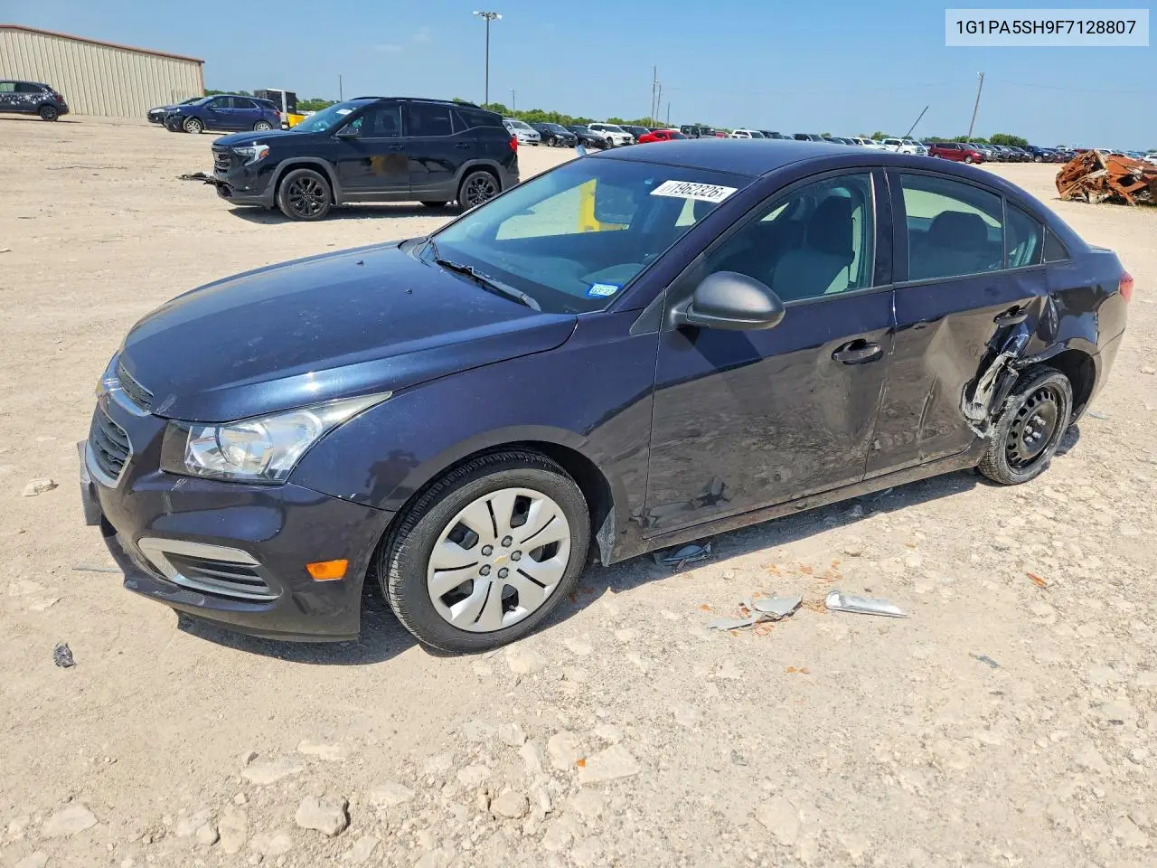 2015 Chevrolet Cruze Ls VIN: 1G1PA5SH9F7128807 Lot: 61962326