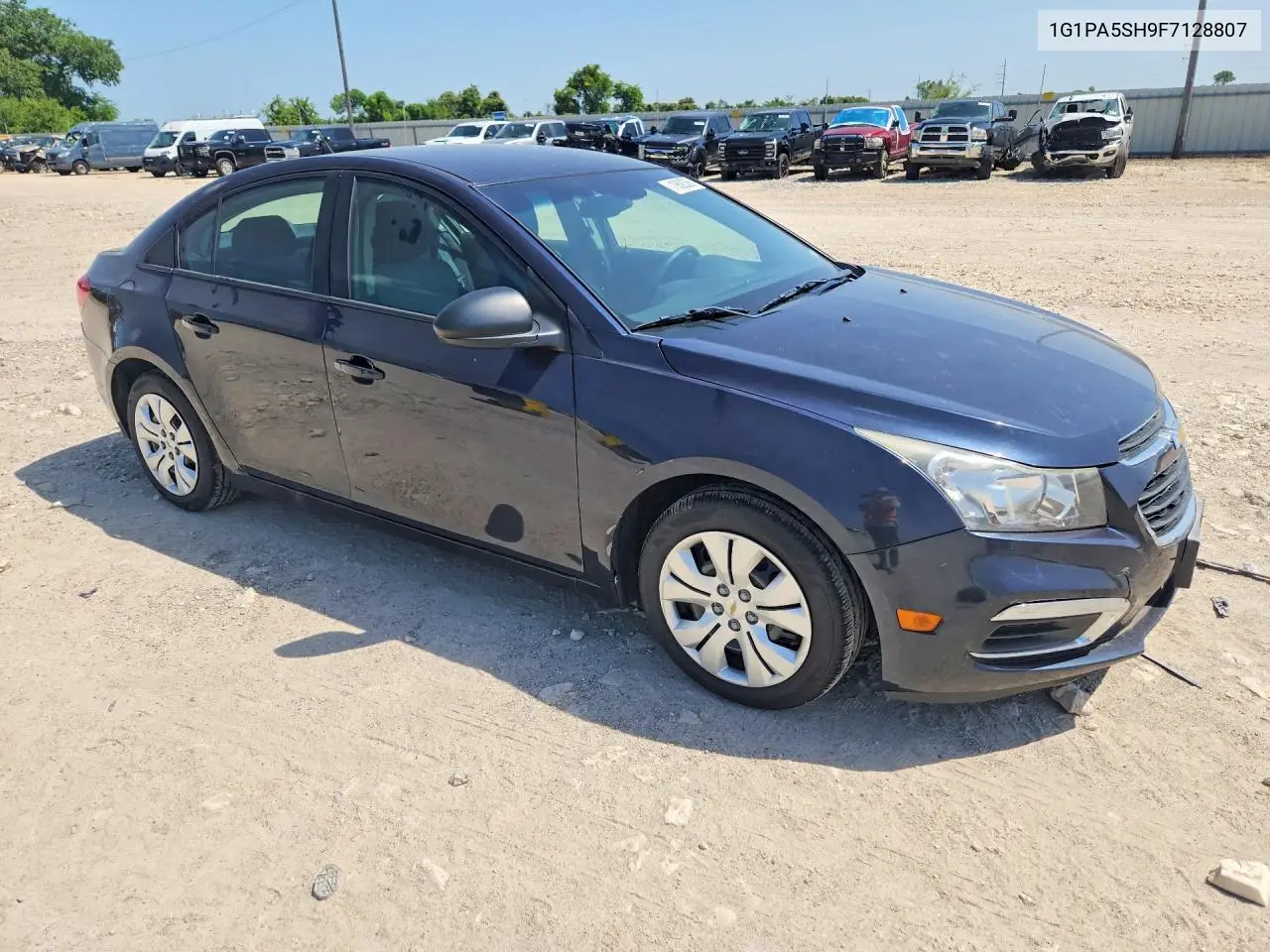 2015 Chevrolet Cruze Ls VIN: 1G1PA5SH9F7128807 Lot: 61962326