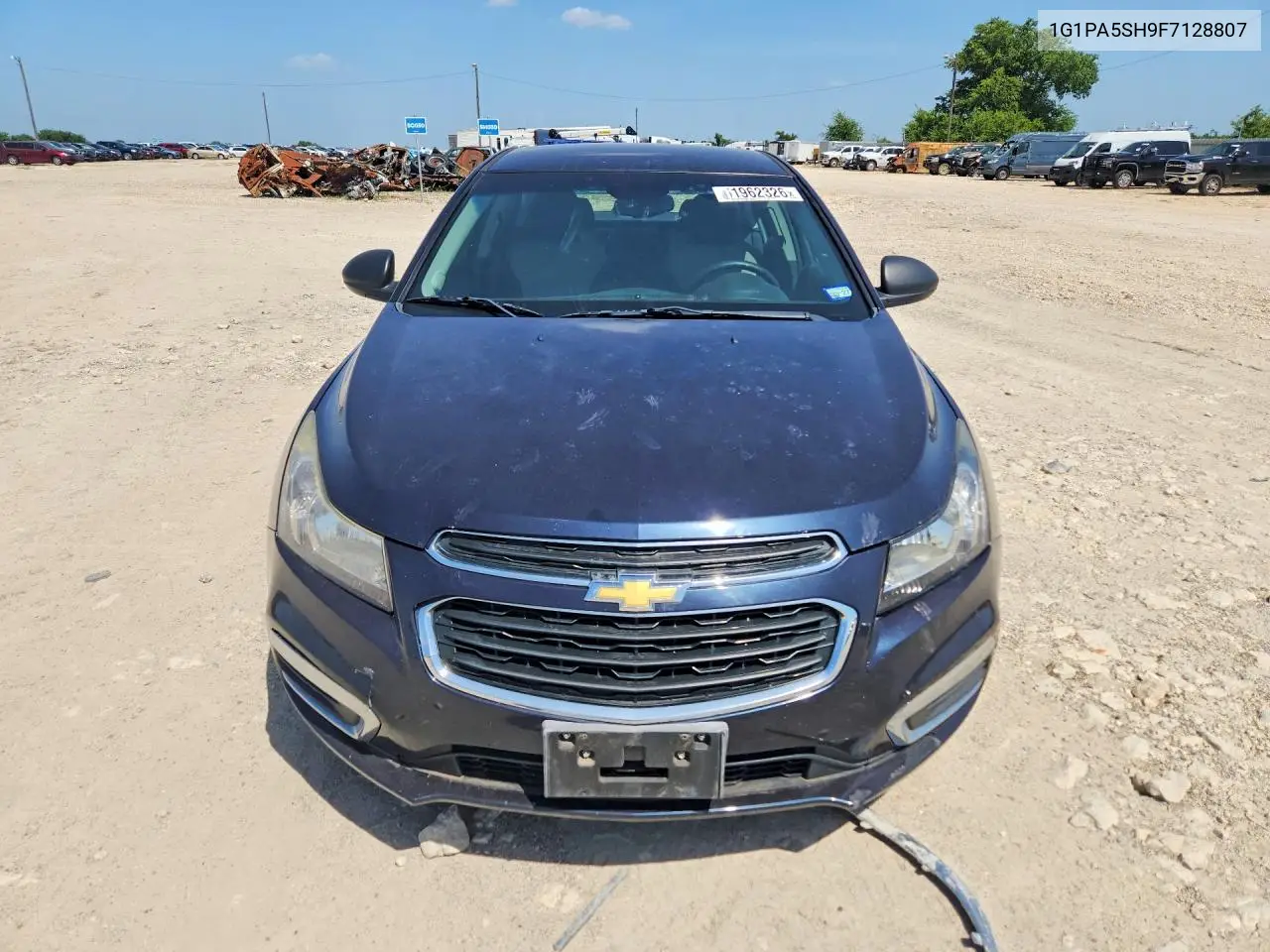 2015 Chevrolet Cruze Ls VIN: 1G1PA5SH9F7128807 Lot: 61962326