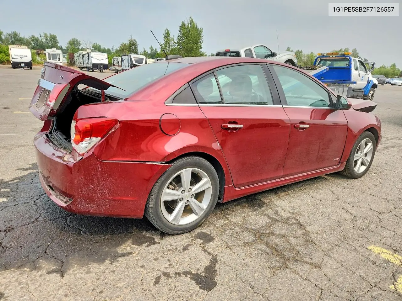 2015 Chevrolet Cruze Lt VIN: 1G1PE5SB2F7126557 Lot: 62096936