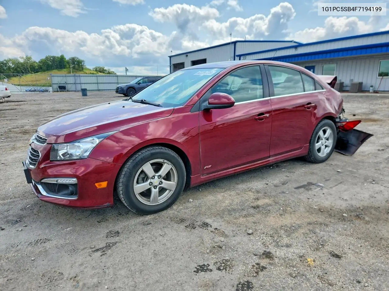2015 Chevrolet Cruze Lt VIN: 1G1PC5SB4F7194199 Lot: 62234706
