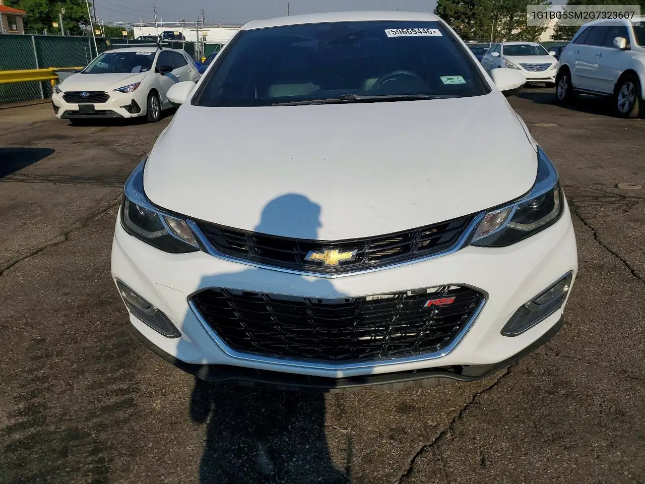 2016 Chevrolet Cruze Premier VIN: 1G1BG5SM2G7323607 Lot: 59669446
