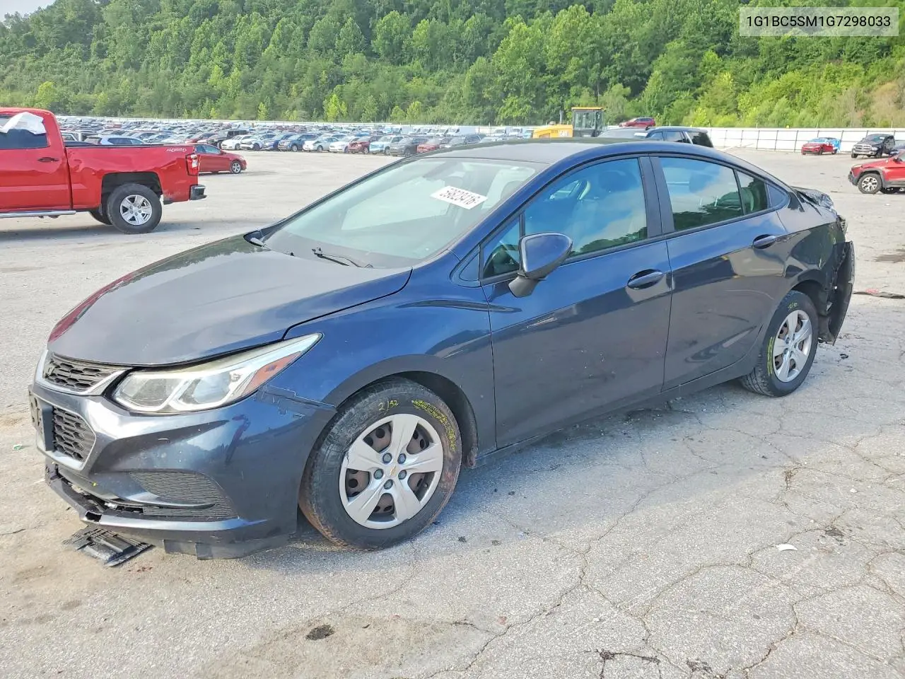 2016 Chevrolet Cruze VIN: 1G1BC5SM1G7298033 Lot: 59823416