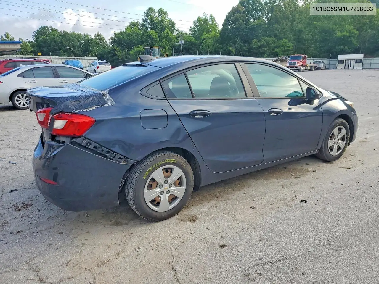 2016 Chevrolet Cruze VIN: 1G1BC5SM1G7298033 Lot: 59823416