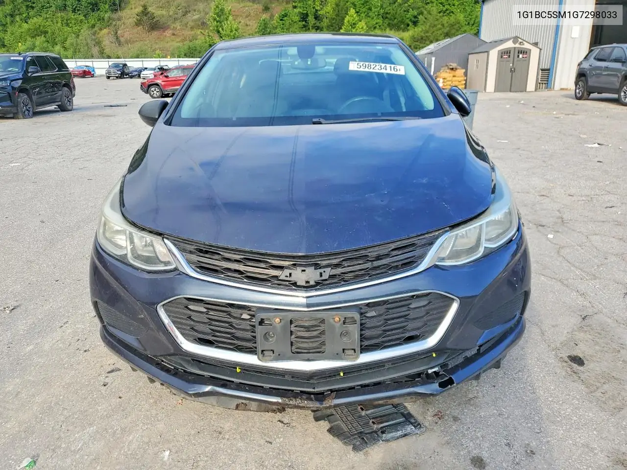 2016 Chevrolet Cruze VIN: 1G1BC5SM1G7298033 Lot: 59823416