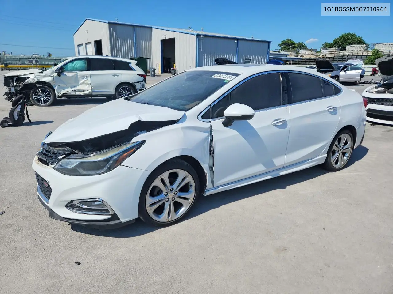 2016 Chevrolet Cruze Premier VIN: 1G1BG5SM5G7310964 Lot: 60401236
