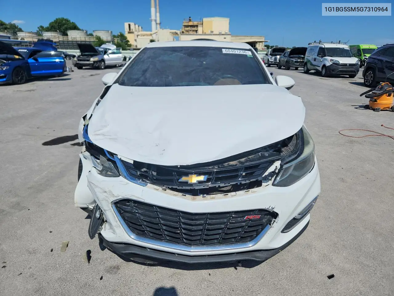 2016 Chevrolet Cruze Premier VIN: 1G1BG5SM5G7310964 Lot: 60401236
