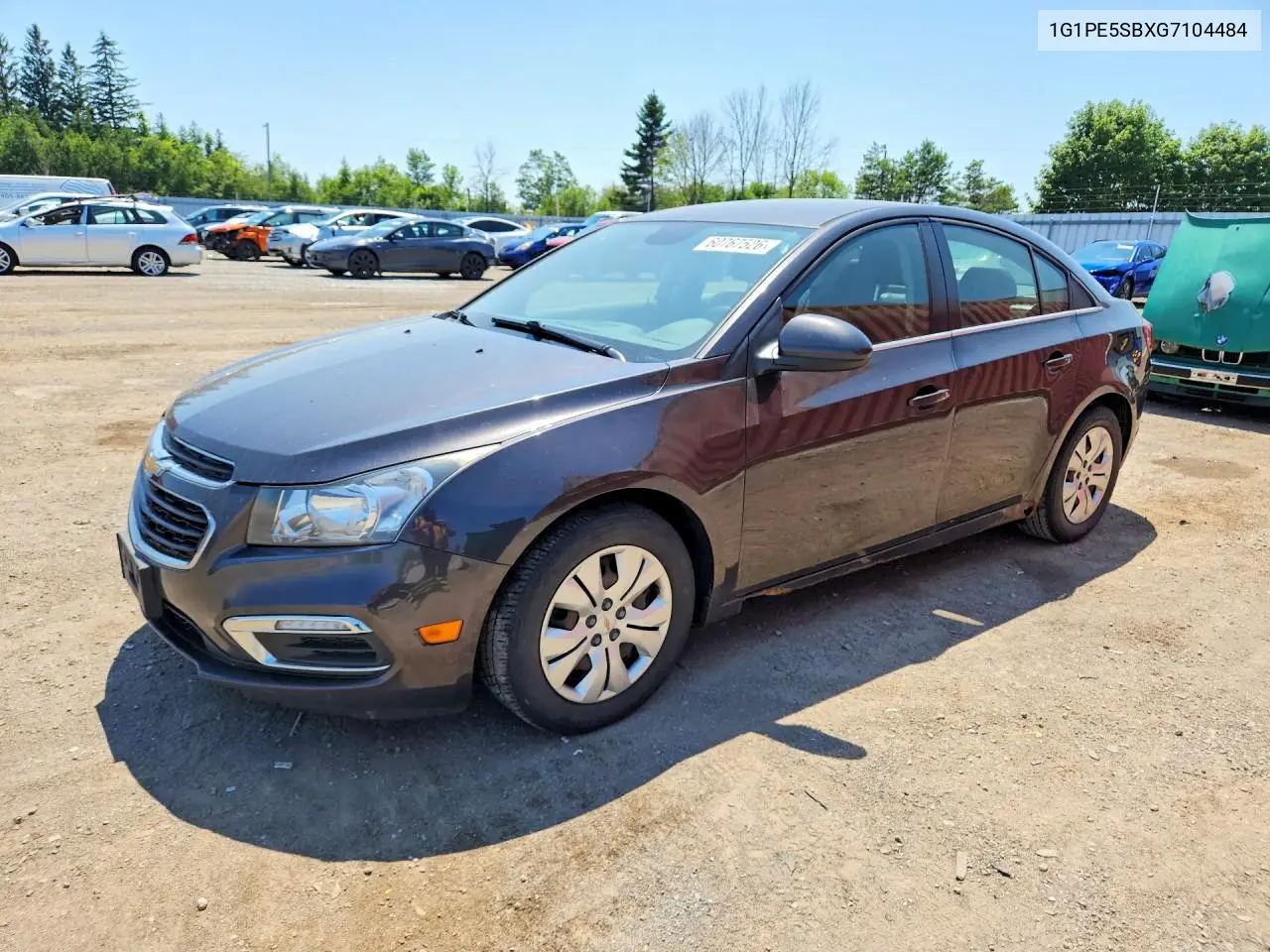 2016 Chevrolet Cruze Limited Lt VIN: 1G1PE5SBXG7104484 Lot: 60767526