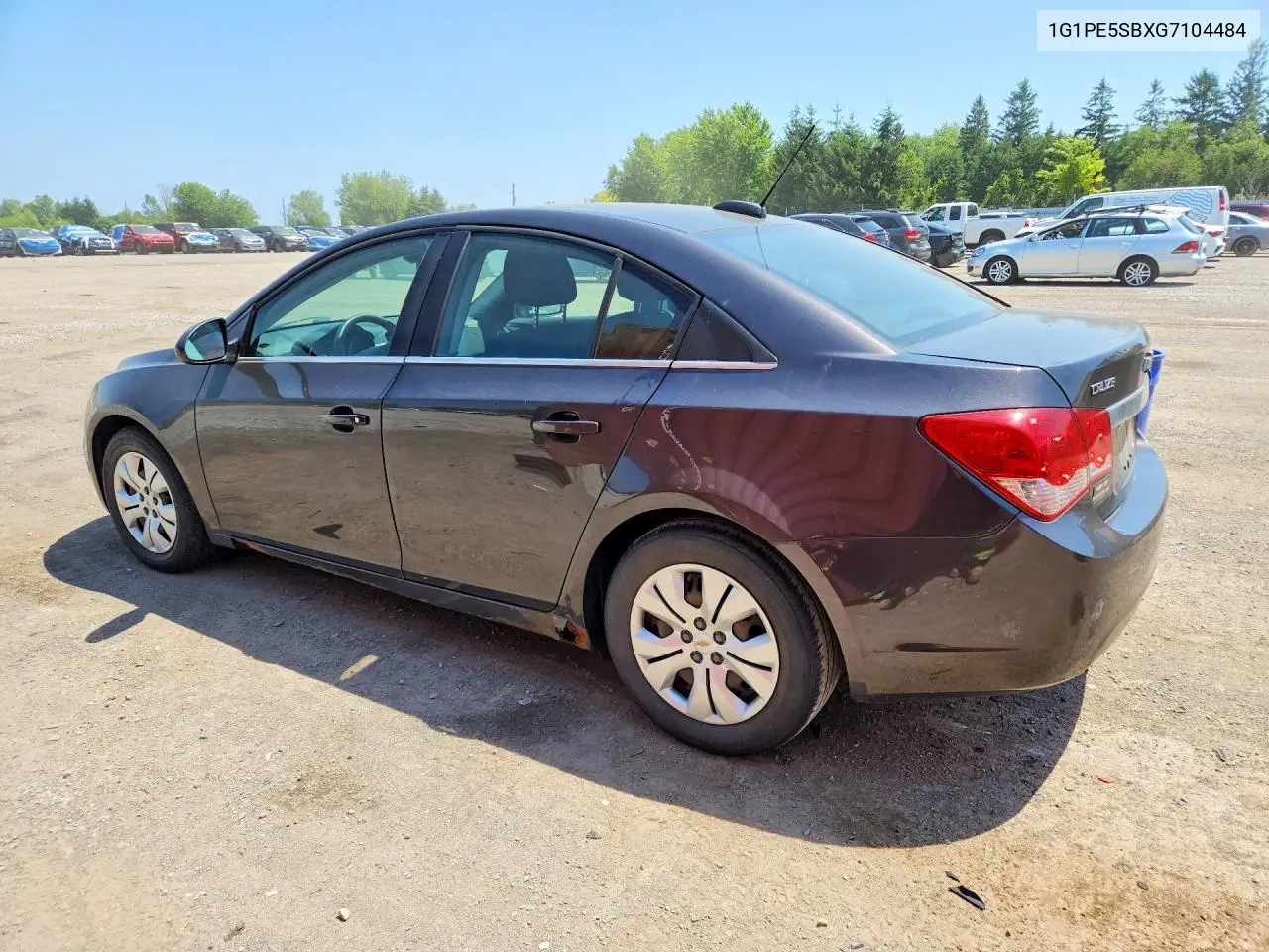 2016 Chevrolet Cruze Limited Lt VIN: 1G1PE5SBXG7104484 Lot: 60767526