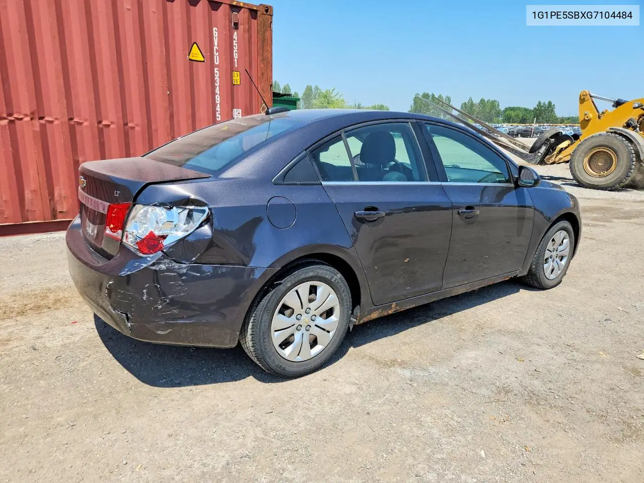 2016 Chevrolet Cruze Limited Lt VIN: 1G1PE5SBXG7104484 Lot: 60767526