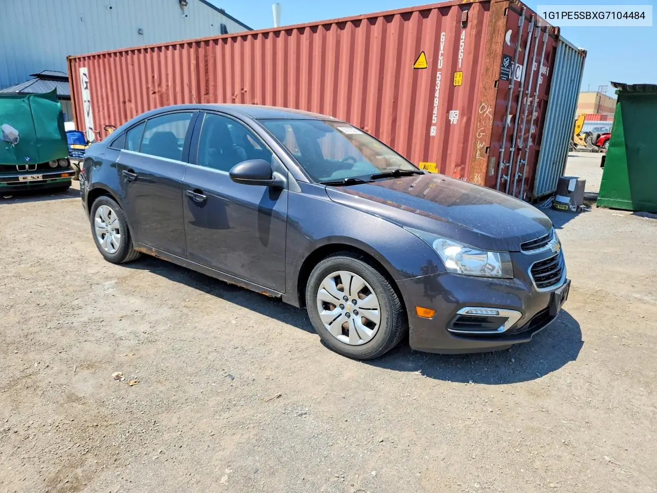 2016 Chevrolet Cruze Limited Lt VIN: 1G1PE5SBXG7104484 Lot: 60767526