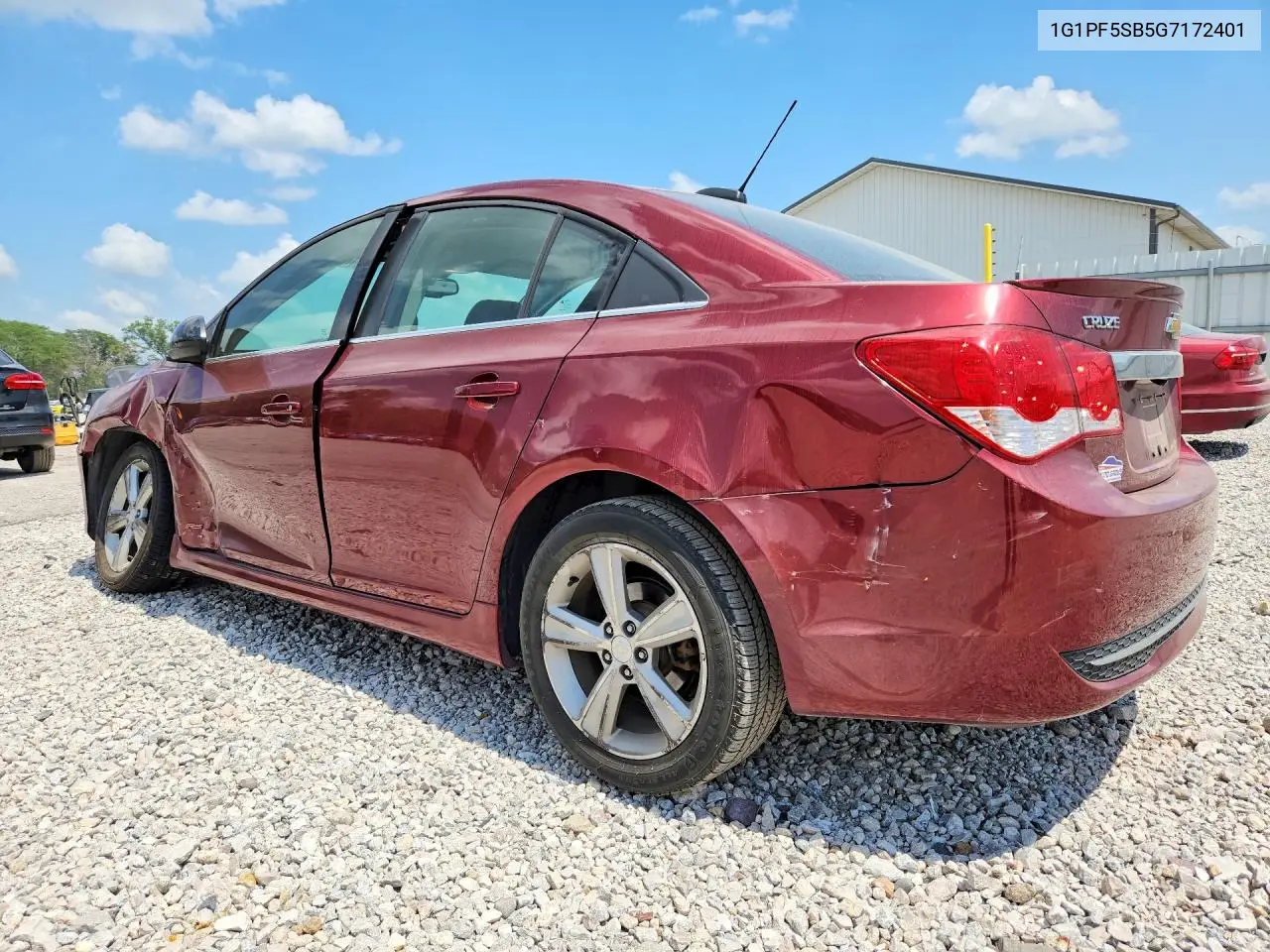 2016 Chevrolet Cruze Limited Lt VIN: 1G1PF5SB5G7172401 Lot: 61160566