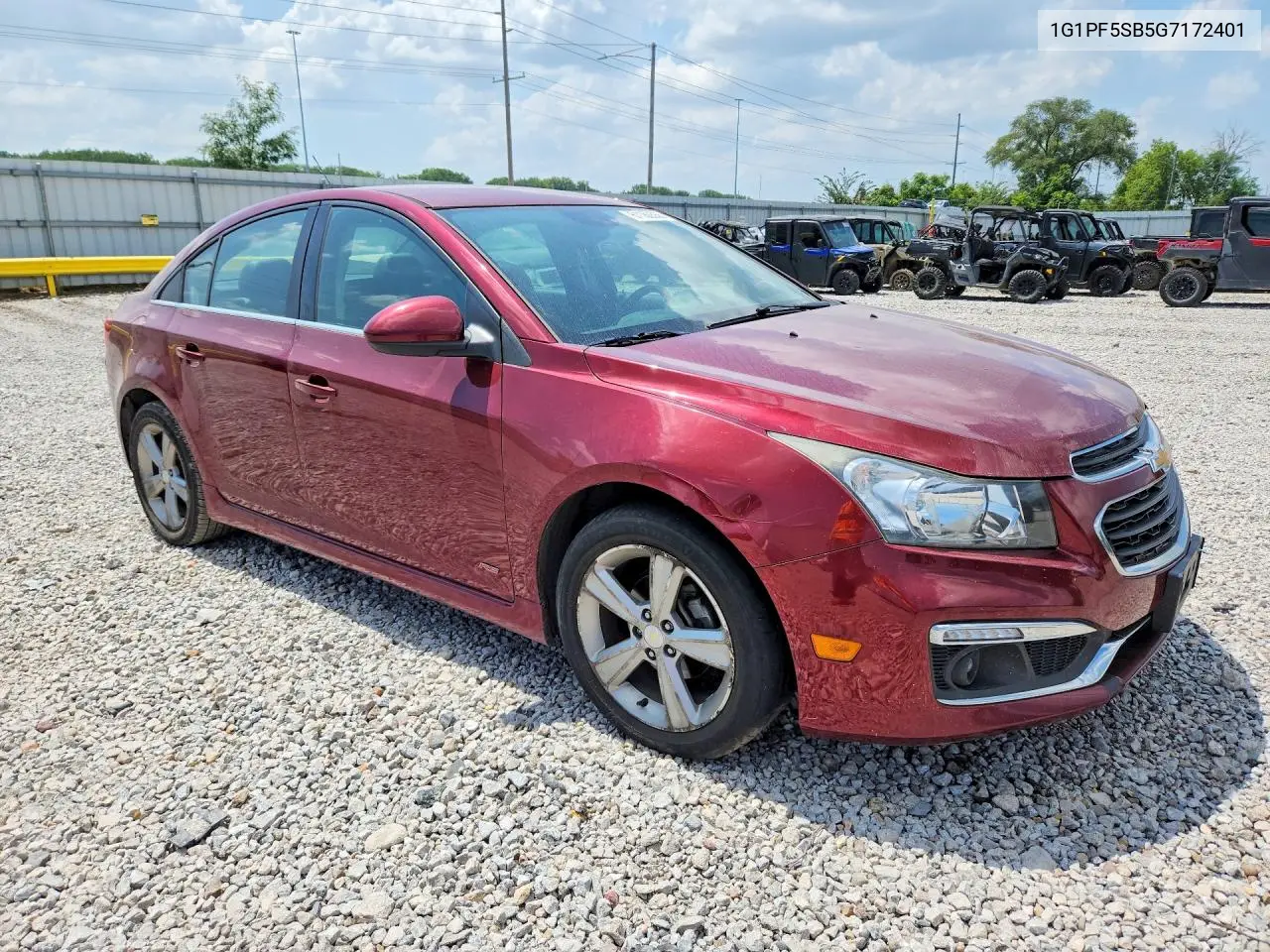 2016 Chevrolet Cruze Limited Lt VIN: 1G1PF5SB5G7172401 Lot: 61160566
